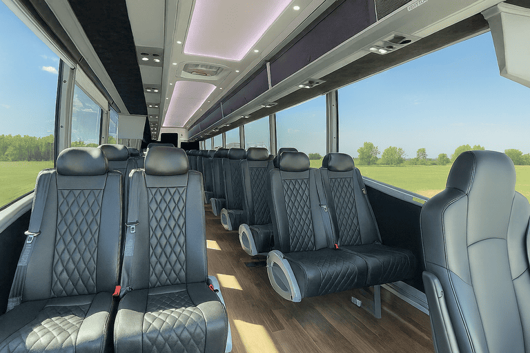 coach bus in Lawrence